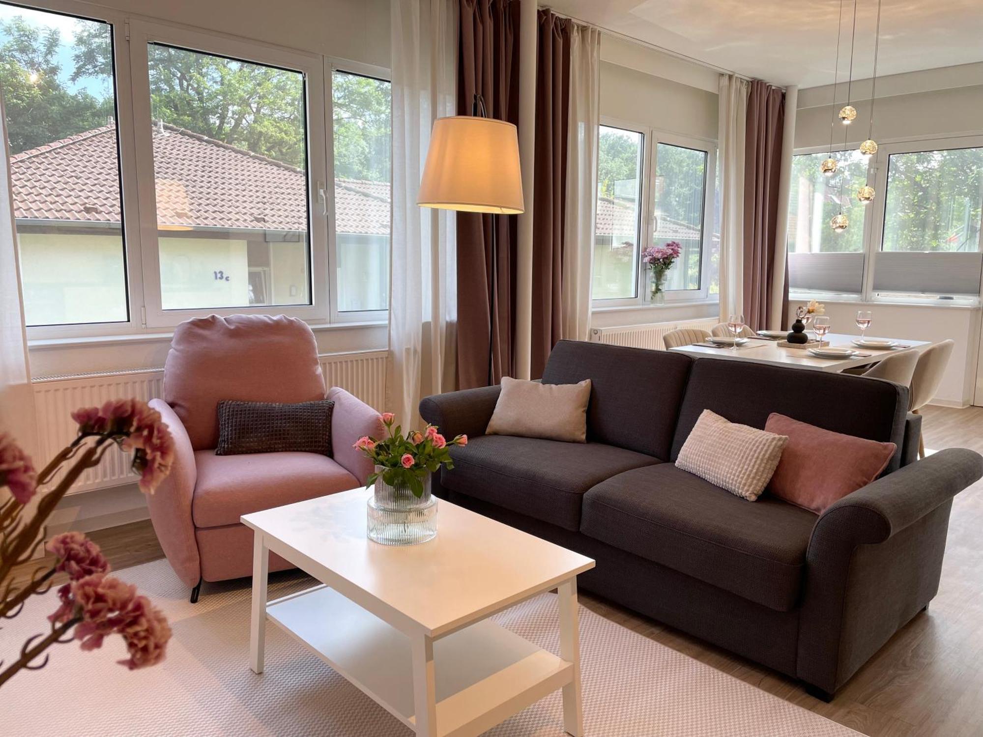 Zentrale Ruheoase Mit Terrasse Villa Bad Rothenfelde Luaran gambar